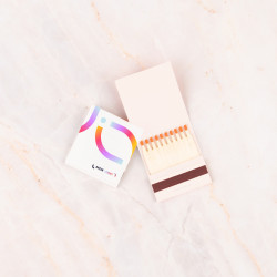 Pochette d'allumettes marquage quadri