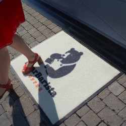 Tapis intérieur et extérieur avec trou de drainage 115 x 200