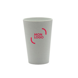 Gobelet 25 cL recyclé marquage 1 couleur