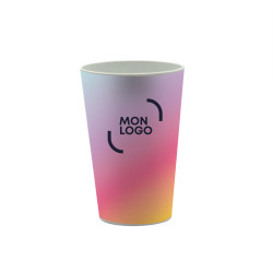 Gobelet 25 cL recyclé marquage quadri