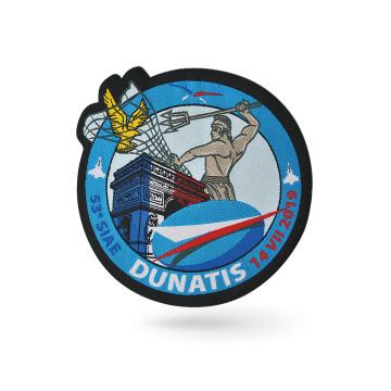 Ecusson tissé jusqu'à 7,5 cm