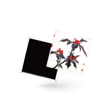 Magnet rigide impression quadri 50 x 50 mm