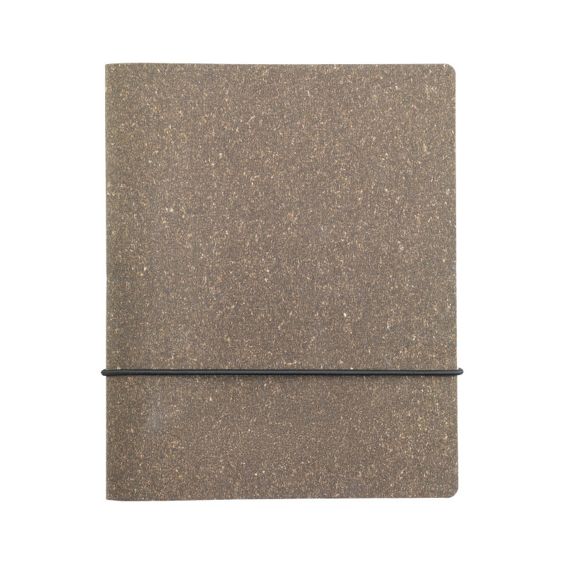 Carnet A5 en cuir recyclé Made out of®