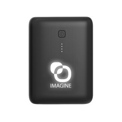 Batterie de secours 10 000 mAh logo lumineux Akashi®