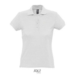 Polo femme blanc Express Sol's® Passion
