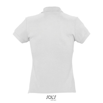 Polo femme blanc Express Sol's® Passion