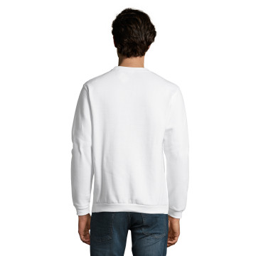 Sweat-shirt homme blanc Express Sol's® Spider