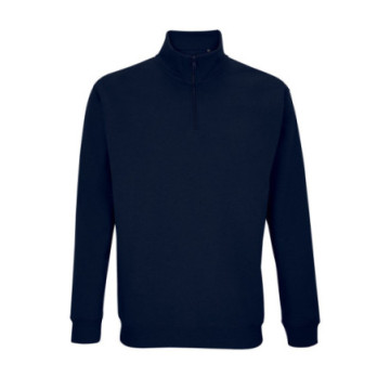 Sweat-shirt mixte col zippé Sol's® Conrad