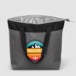 Sac isotherme avec poignées renforcées marquage quadri