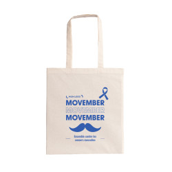 Sac en coton 130 g/m² Ubag® marquage Movember inclus