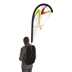 Sac à dos porte-drapeau