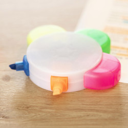 Surligneur 5 couleurs