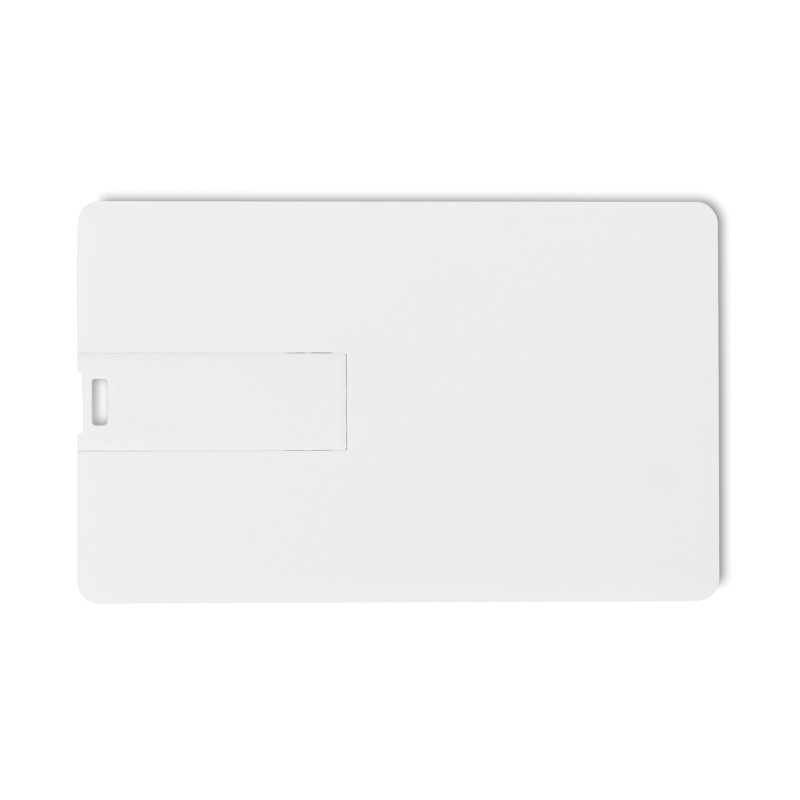 Clé USB carte de crédit 64 Go marquage 2 couleurs