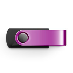 Clé USB gomme noire 64 Go Twister