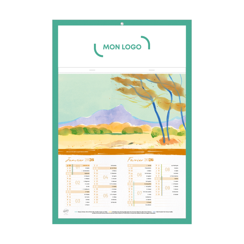 Blocs agrafés avec feuillets détachables Patrick Amorsi