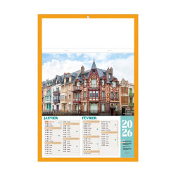 Blocs agrafés avec feuillets détachables Habitat régional