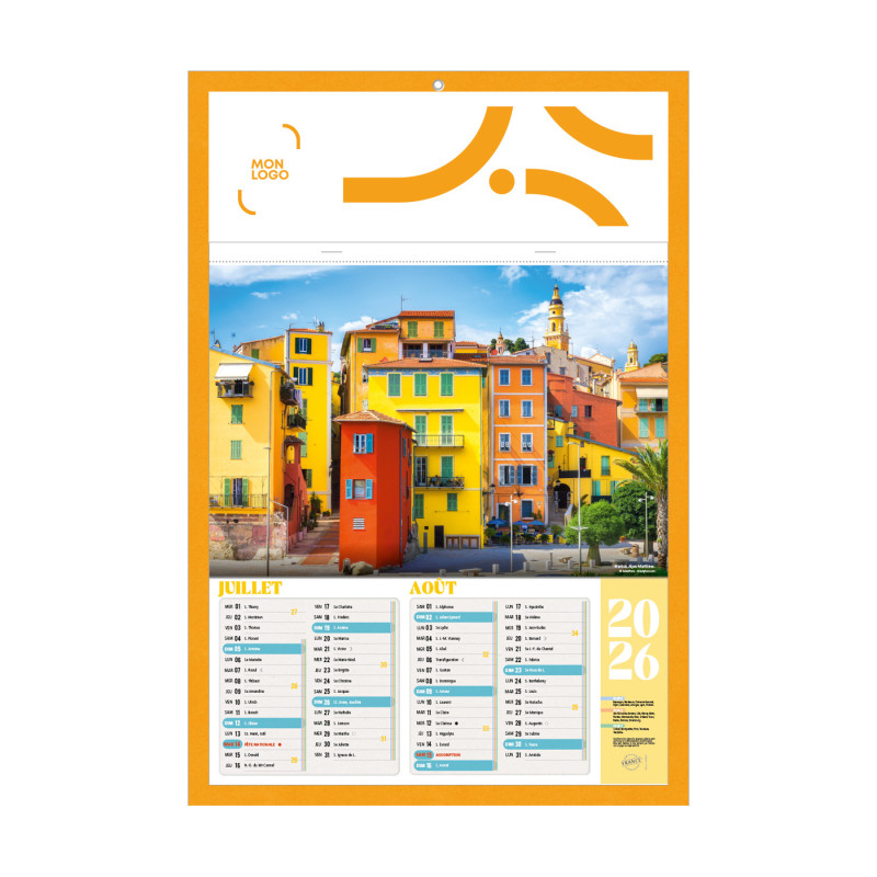 Blocs agrafés avec feuillets détachables Habitat régional