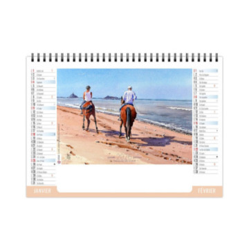 Chevalet spirale petit format