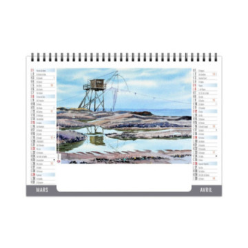 Chevalet spirale petit format