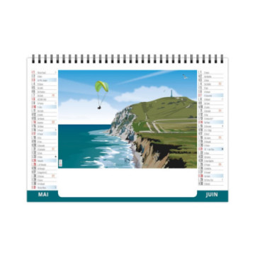 Chevalet spirale petit format