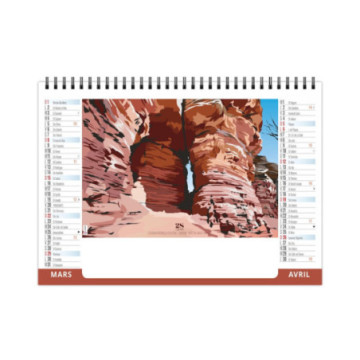 Chevalet spirale petit format