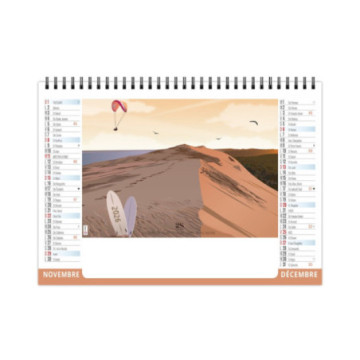 Chevalet spirale petit format