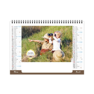 Chevalet spirale petit format