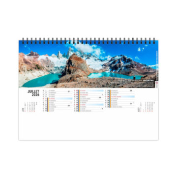 Chevalet spirale grand format