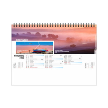 Chevalet spirale grand format