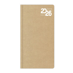 Agenda de poche Ecokraft 9 x 17 cm