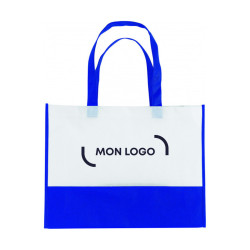 Sac non tissé bicolore avec soufflets Ubag®