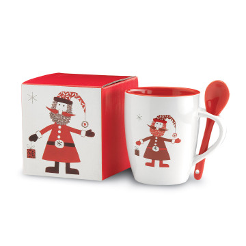 Mug en céramique motif Père Noël 250 mL