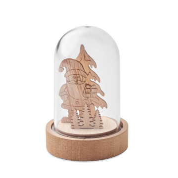 Décoration de Noël en fibre de bois