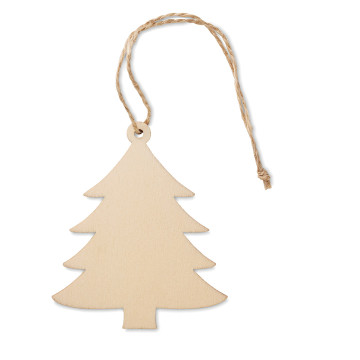 Sapin de Noël en fibre de bois