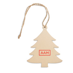 Sapin de Noël en fibre de bois