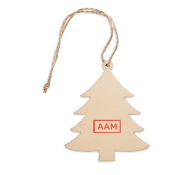 Sapin de Noël en fibre de bois