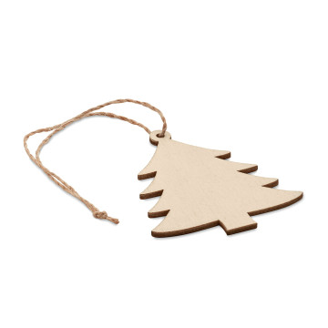 Sapin de Noël en fibre de bois