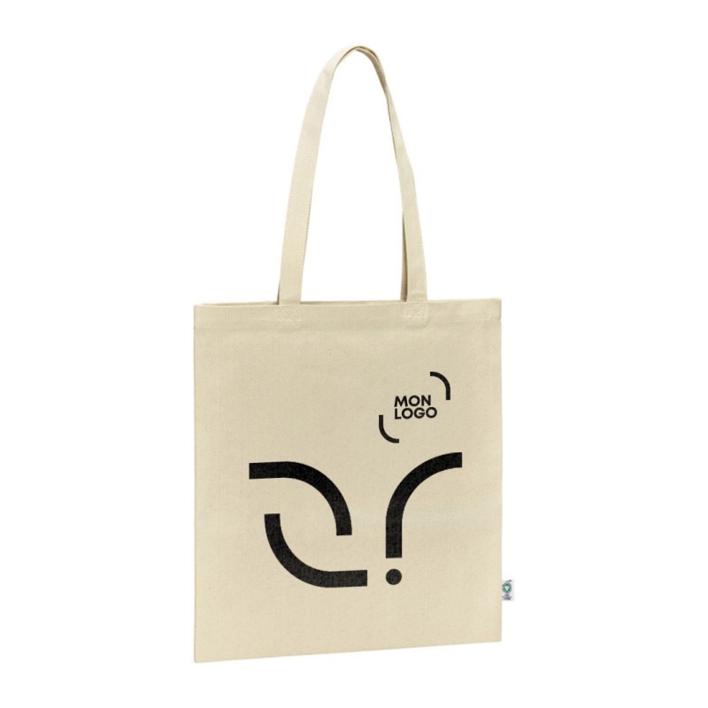 Sac en coton naturel BIO GOTS 300 g/m2 Ubag®