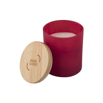 Bougie parfumée en cire végétale taille standard