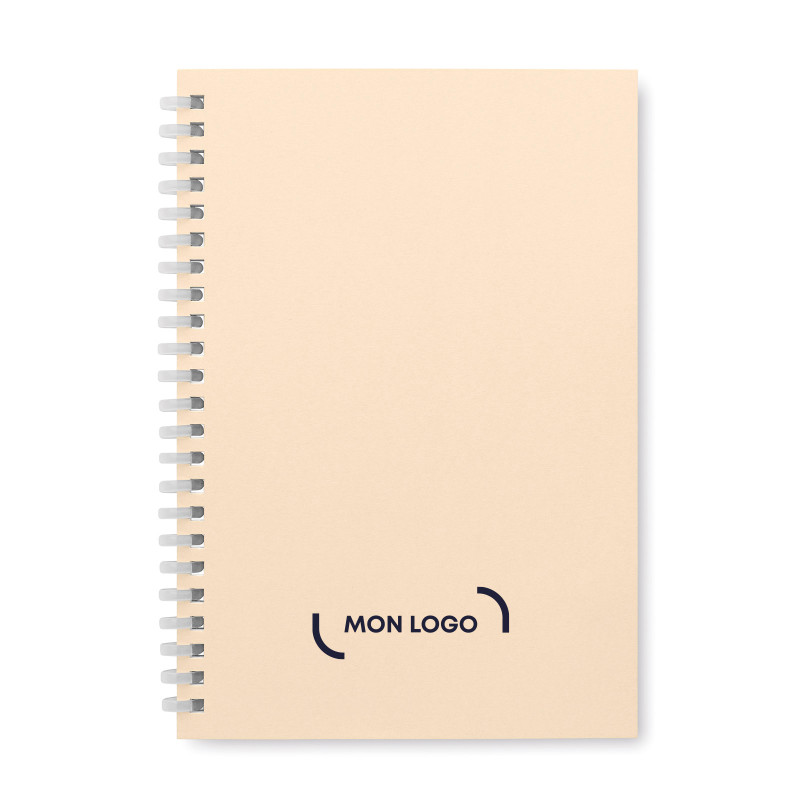 Carnet A5 recyclé à spirales