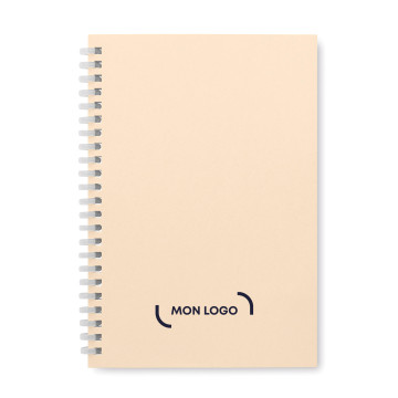 Carnet A5 recyclé à spirales