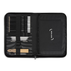 Set de dessin 74 accessoires