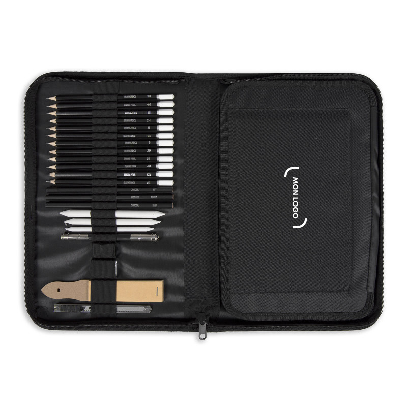 Set de dessin 74 accessoires