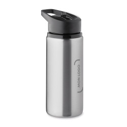 Bouteille 500 mL avec paille