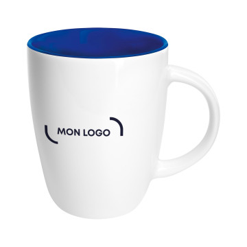 Mug en porcelaine 250 mL marquage 1 couleur