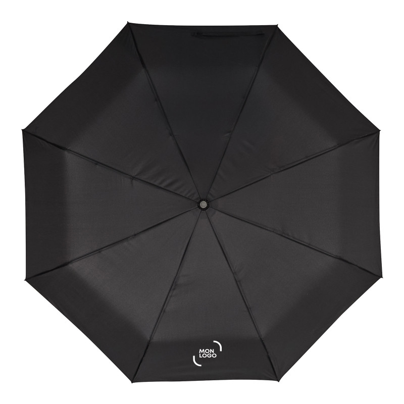 Parapluie golf pliable tempête ouverture fermeture auto noir
