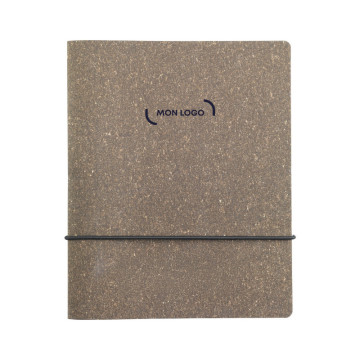 Carnet A5 en cuir recyclé Made out of®