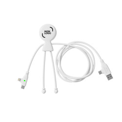 Câble de charge long 60W NFC en matières recyclées Xoopar®