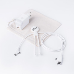 Pack câble Mr Bio Long Fast 60W et prise Ice Gan Xoopar®