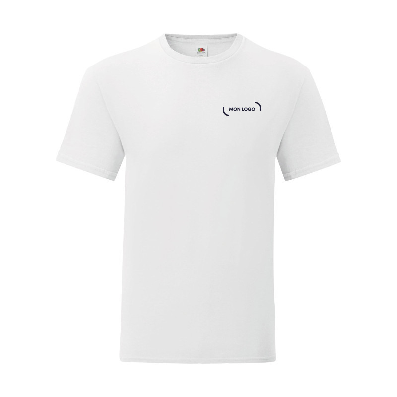 Tee-shirt homme Fruit of the Loom® Iconic-T blanc